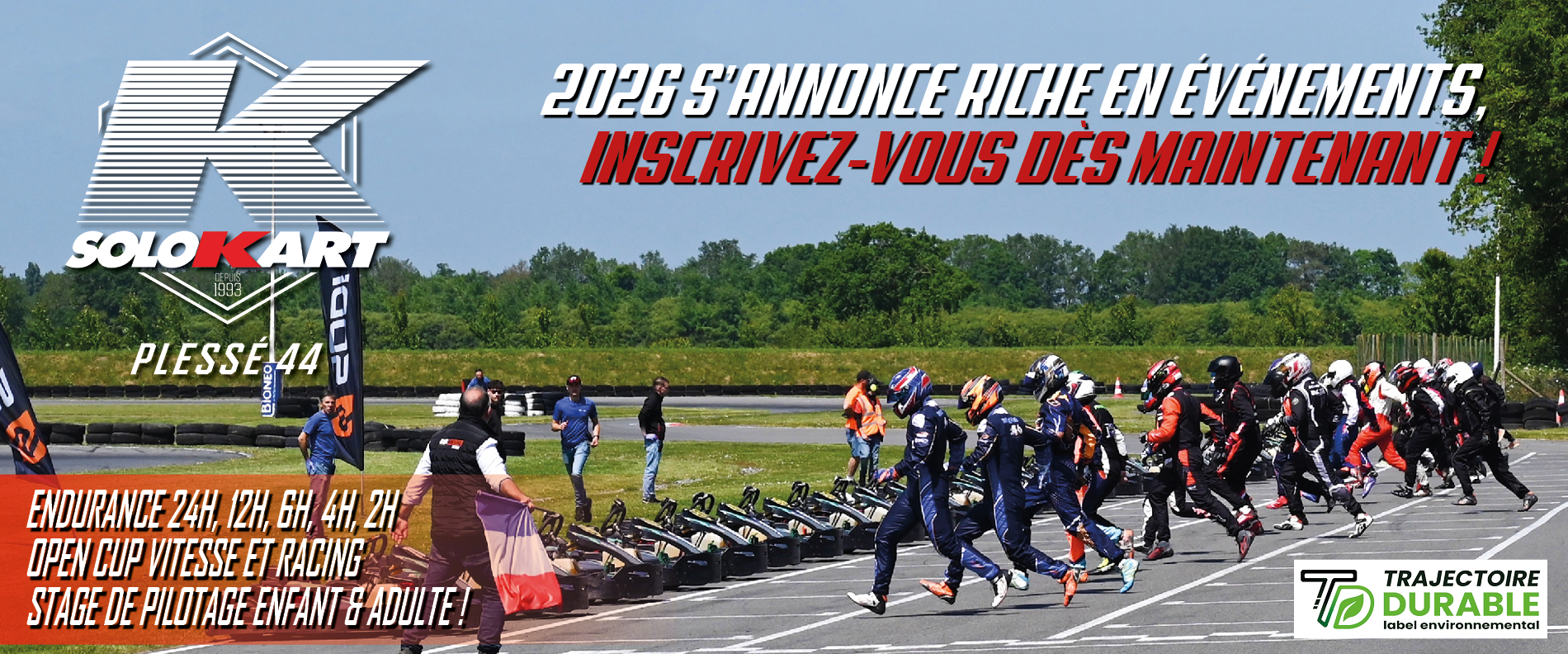 Solokart inscrivez-vous aux événements 2026